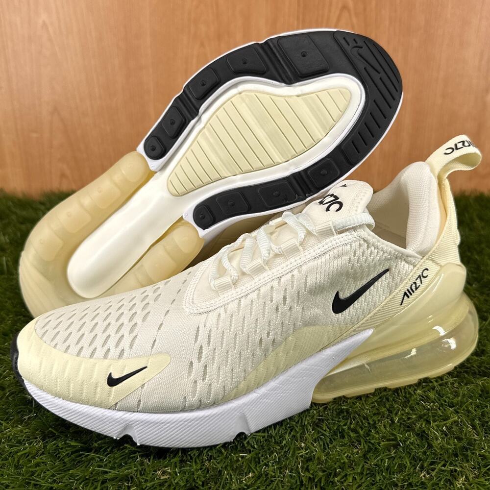 Nike Air Max 270 Sail Coconut Milk AH6789-124 Women’s 8 / Men’s 6.5 NWOB